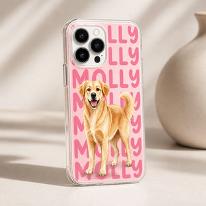 Custom Pet Portrait + Name Phone Case - Personalized Phonecase b79cdc51-4a50-4ca4-8ad1-daf7ca66f3f8.jpg