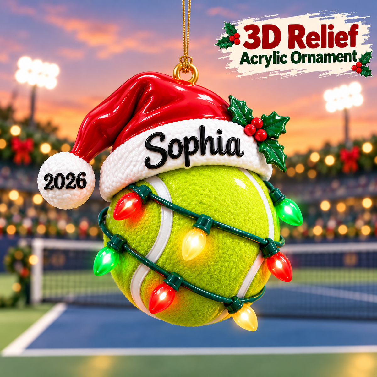 Personalized Tennis Ball Christmas Ornament – Custom Name & Year 3D Relief Acrylic Ornament, Tennis Player Gift, Tennis Lover Christmas Gift 2026 b7b41339-8e65-4651-8b00-d416be7d5acb-Sophia-s-2026-Tennis-Ball-Ornament.png