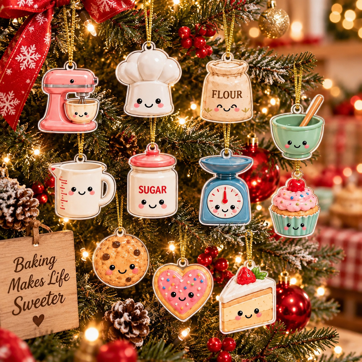 Baking Advent Calendar 2026, 24 Days Advent Calendar, 24 Acrylic Baking Ornaments, Baker Gift, Baking Lover Gift, Christmas Kitchen Decor b7c22253-a52e-4786-b0a9-e1bd9f3de120-b462fe3c-a994-4d78-ba78-49a79cd9c6c3.png