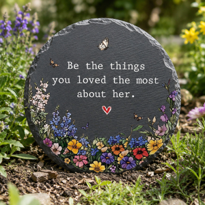 Personalized Garden Stone Sympathy Gifts Be The Things You Loved Most About Her, Loss Loved Ones Mothers Gift, Memorial Gift b7ee2b91-c701-4eb7-a2b6-477177f5876a-banner-1.png