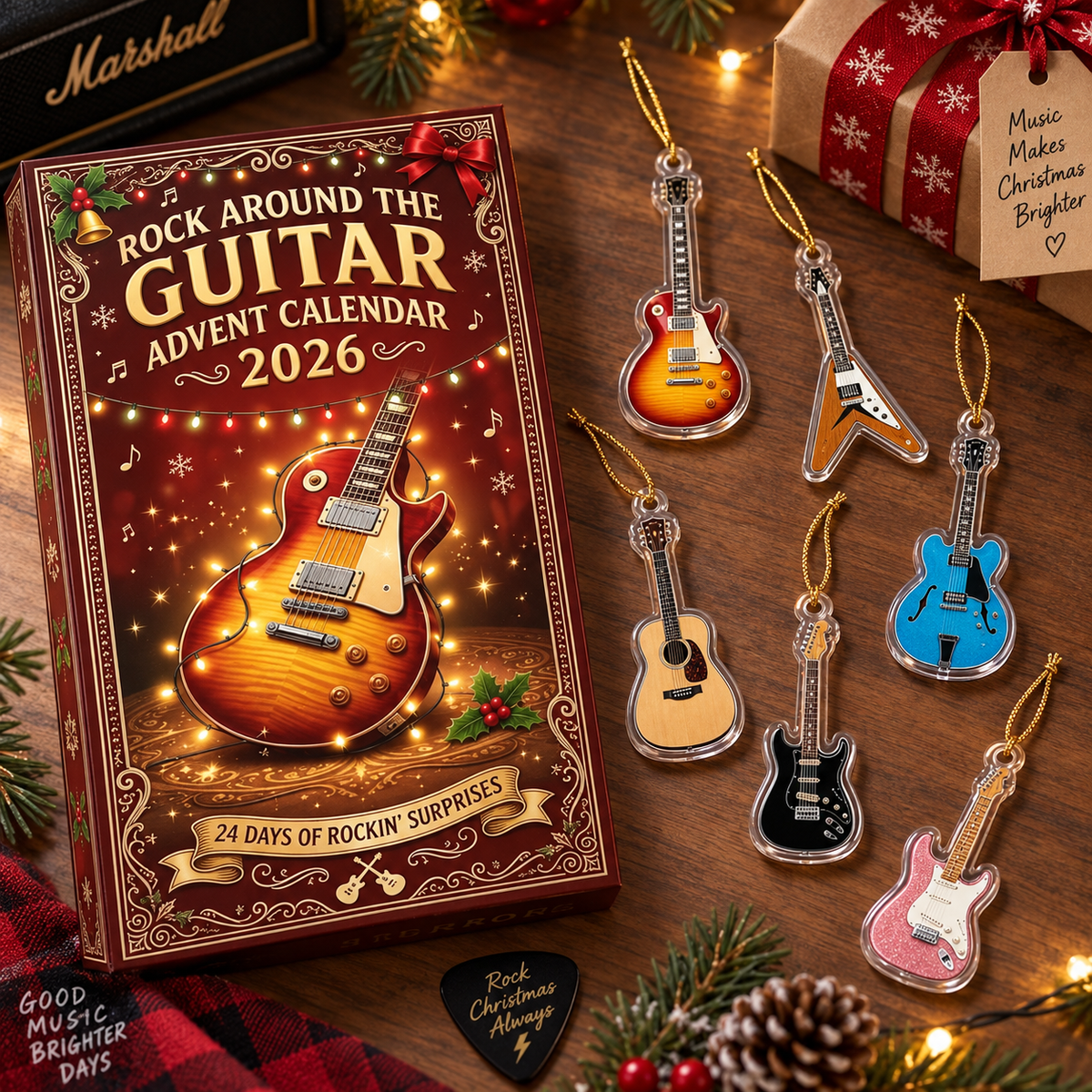 Guitar Advent Calendar 2026, 24 Days Christmas Countdown Box, Rock Music Guitar Ornaments Set, Musician Guitarist Gift b7f51044-1045-4c4d-b8ce-ae6e0b41b5ff-08366b23-1a2b-46f7-8623-9d73b00ae897.png