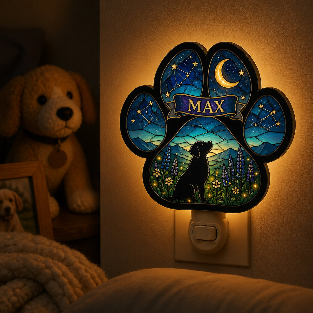 Stained Glass Paw Night Light – Personalized Pet Name - Personalized Acrylic Night Light b7fdc103-72e2-416d-bc95-f80f44ee158d.jpg