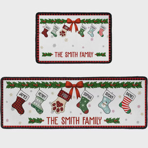 Custom First Christmas In New Home Runner Rug, Personalized Family Name Floor Mat, Holiday Hallway Decor Entryway Mat b8110de5-0621-4c5b-bb55-1201a8b77071-dsfds-5-.jpg