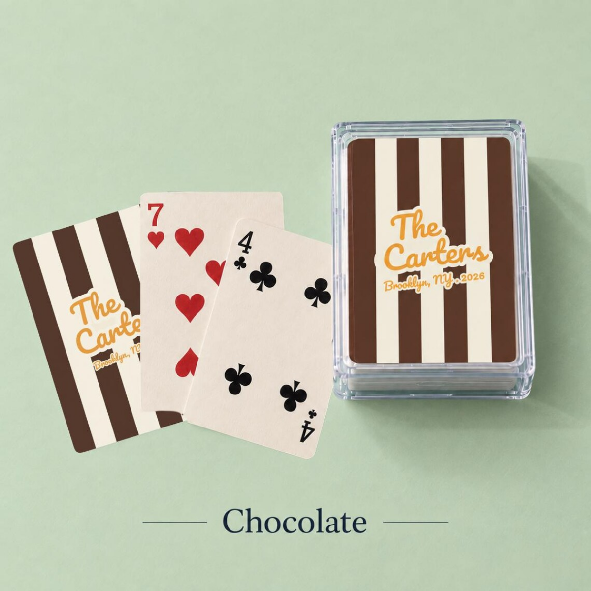 Personalized Retro Striped Playing Cards – Custom Family Name Card Deck, Lake House Cabin Gift, Girls Trip Keepsake, Wedding & Anniversary Gift b813ad8b-e521-4298-99c5-4c9301cd96d1-5.png