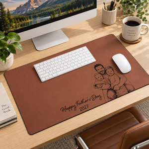 Custom Dad & Kid Photo Sketch Line Art Mouse Pad, Personalized Fathers Day Gift for Dad, New Dad Gift, Dad Office Decor, Dad Birthday Gift b834e3e8-d6b9-4f20-8c65-46e9ac723766-682eb99f-db09-4b4b-9da0-086b29cf4c9f.png