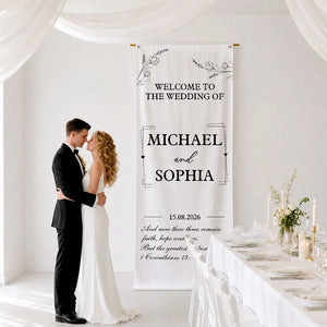 The Wedding Of Us - Personalized Welcome Sign - Wedding Decoration b84c7cc3-4bc0-4cf6-b976-202fa7d36d41-2.webp