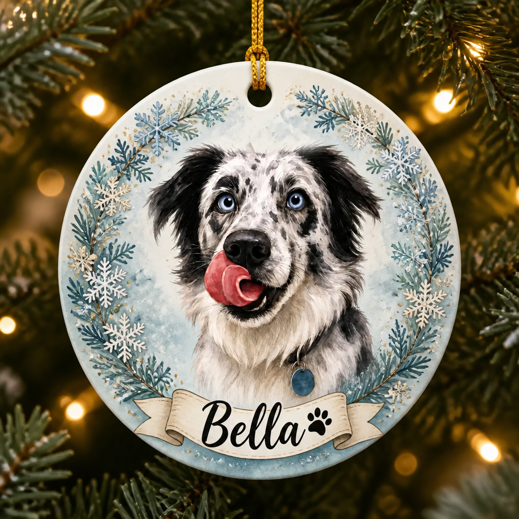 Custom Pet Portrait Name Ornament – Round Aluminum - Personalized Aluminum Ornament b84ef8a5-2a8a-4ca6-8335-147de86617ff.png