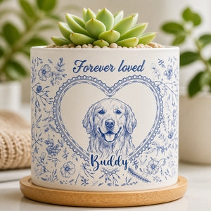 Forever Loved Pet Portrait Planter – Blue Floral Memorial - Personalized Mini Glass Plant Pot b85dfef5-156a-4bd2-96b6-d6f9ce42174c.jpg