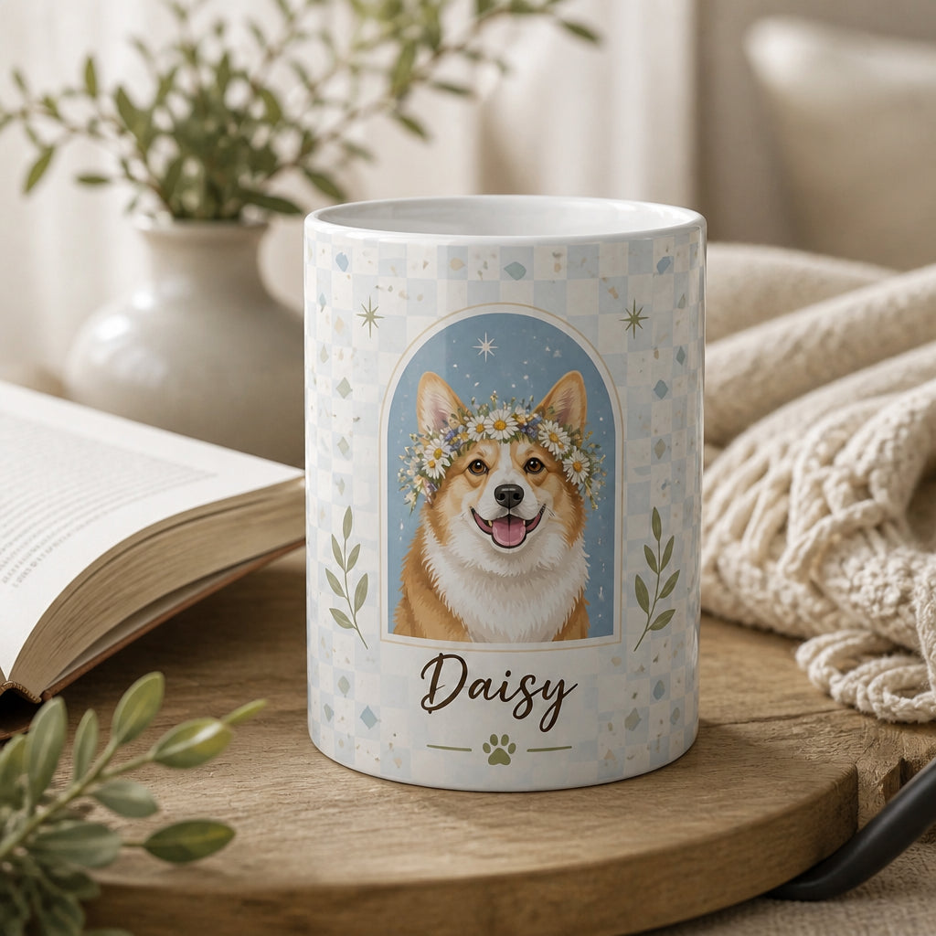 Custom Pet Portrait Name Mug – Pastel Arch Series - Personalized Edge-to-Edge Mug b89407f8-7c0b-48f9-8691-2476323df54c.jpg