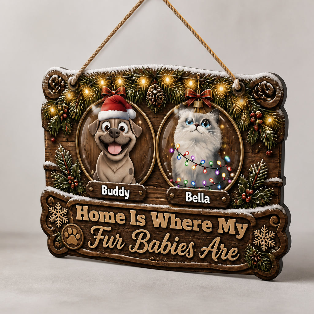 Custom Holiday Fur Babies Wood Sign – 2 Pet Cartoon Portraits & Names - Personalized Wood Sign b8b34553-7c98-4a24-aa58-1456ad2bb26e.jpg