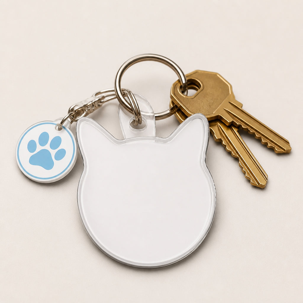 Custom Face/Pet Die‑Cut Acrylic Keychain - Personalized Custom Shape Keychain With Charm (1 Layered) b8de8b46-4656-4bf6-8e25-1499d5ab773e.jpg