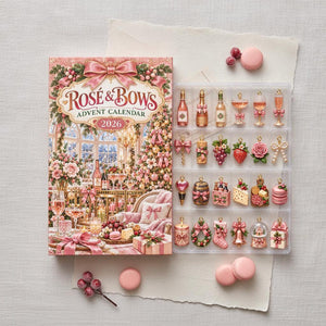 Rosé & Bows Advent Calendar 2026, 24 Day Christmas Countdown, Pink Wine Ornaments, Rosé Lover Gift for Women, Girly Holiday Decor b8f507ca-3044-424d-b312-6bbfb26e8ad5-il_1588xN.8603468090_1n98.jpg