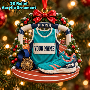 Personalized Running Christmas Ornament – 3D Relief Acrylic Gift for Runners b90f1b56-c7c6-4280-bdba-622711ca7959-mockup-annotated-1790742504384.png