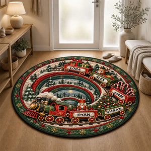 Magical Holiday Train - Personalized Quilted Carpet - Holiday Decoration, Christmas Gift For Family b91531c5-5d1d-4469-a5ef-52ba28c04b79-3.webp