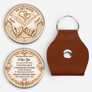 Never Forget That I Love You Pocket Hug - Personalized Couple Gifts, Gift For Wife, Gift For Husband b93af620-b311-4f9a-90bb-1a3eda8bb2bd-l1.jpg