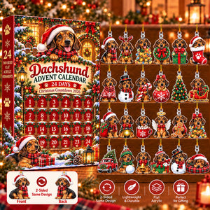 Dachshund Wiener Dog Advent Calendar 2026, 24 Acrylic Ornament Christmas Countdown Blind Box, Sausage Dog Holiday Gift Richard b945fe92-af54-455f-8d22-dc5ccf1090e3-il_fullxfull.8585172134_lxph.jpg