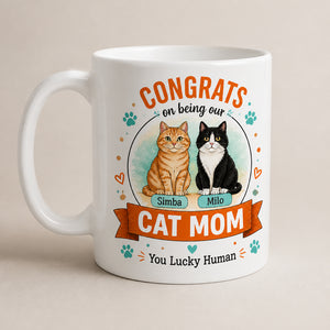 Congrats On Being Our Cat Mom – Personalized Names Mug - Personalized Mug b95b1e54-48fd-405d-97c4-096ee68fa1eb.jpg