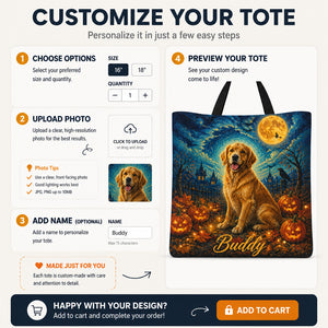 Custom Pet Portrait Halloween Moonlit AOP Tote (Photo to Art) - Personalized AOP Tote b95cf299-0a69-4fd7-8445-79552ef46152.jpg