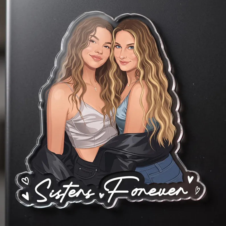 Personalized Besties Photo Magnet, Custom Best Friend Fridge Magnet, Acrylic BFF Picture, Besties Forever, Friendship Thank You Gift for Her b976ed0b-9491-41e7-b75c-110abcba3470-FGGFGF-3-.webp