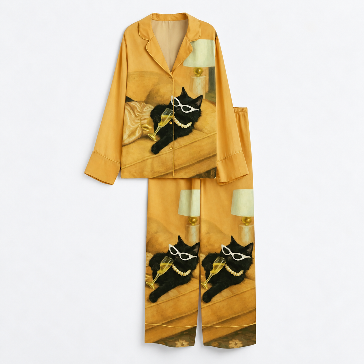 Cat Print Satin Pajama Set, Women's Sleepwear Lounge Pajamas, Gift For Hers b97c253e-a4c9-4ef5-855a-8e3fe8c56a4f-B-ng-v-ng-m-t-t-h-nh-m-o-2.png