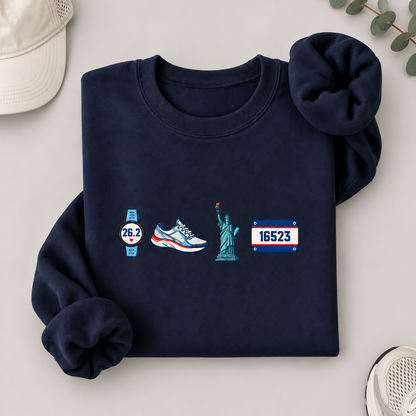 Personalized NYC Running Sweatshirt, Custom Race Bib 26.2 Runner Shirt, New York Finisher Gift, Running Crewneck, Marathon Gift Ideas b9815340-b349-4af7-aa41-5e8f32d945d8--o-n-navy-decor-g-c-t-i-gi-n-2.png