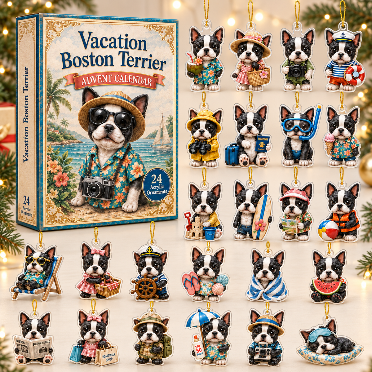 Vacation Boston Terrier Advent Calendar 2026 - 24-Day Festive Countdown, Acrylic Charms Blind Box - Gift For Boston Terrier Lovers b9c8024f-38bd-4910-af74-c8420bb2f764-boston-box-charms.png