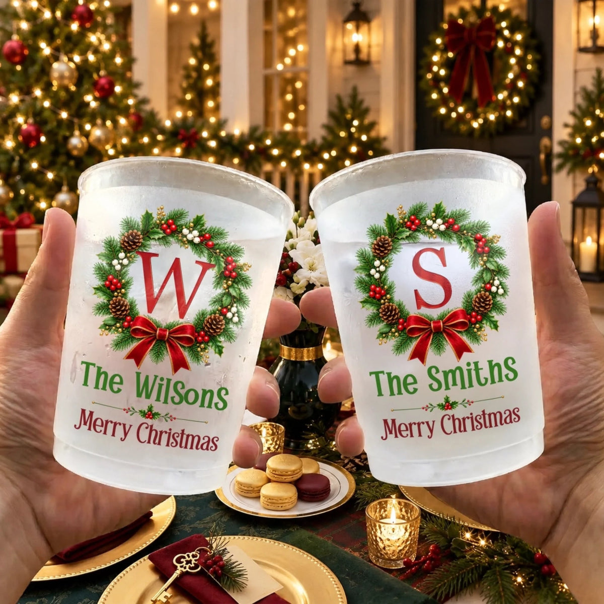 Custom Party Cups - Personalized Christmas Birthday Gifts For Mom, Dad, Brother, Sister - Merry Family Moments b9d644d9-7de6-4938-b6c9-72ece6b88982-3.jpeg