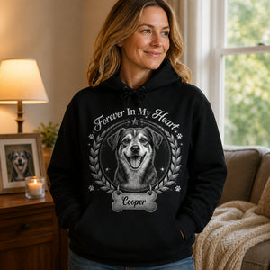 Forever In My Heart Dog Memorial Hoodie - Personalized Name - Personalized Hoodie b9f08584-2197-444a-b058-ea3c4741677c.jpg