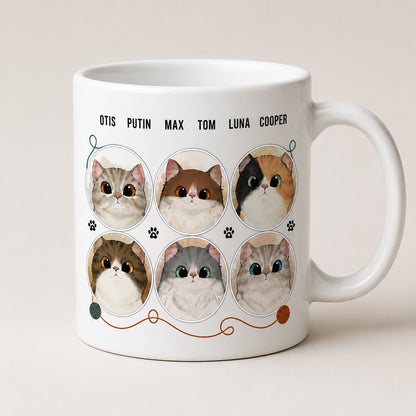 Best Cat Dad Mug – Watercolor Pet Portrait Collage - Personalized Mug ba081402-0e46-46bd-ad7a-9b05cd0e8bbb.jpg