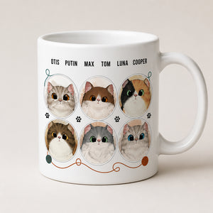 Best Cat Dad Mug – Watercolor Pet Portrait Collage - Personalized Mug ba081402-0e46-46bd-ad7a-9b05cd0e8bbb.jpg