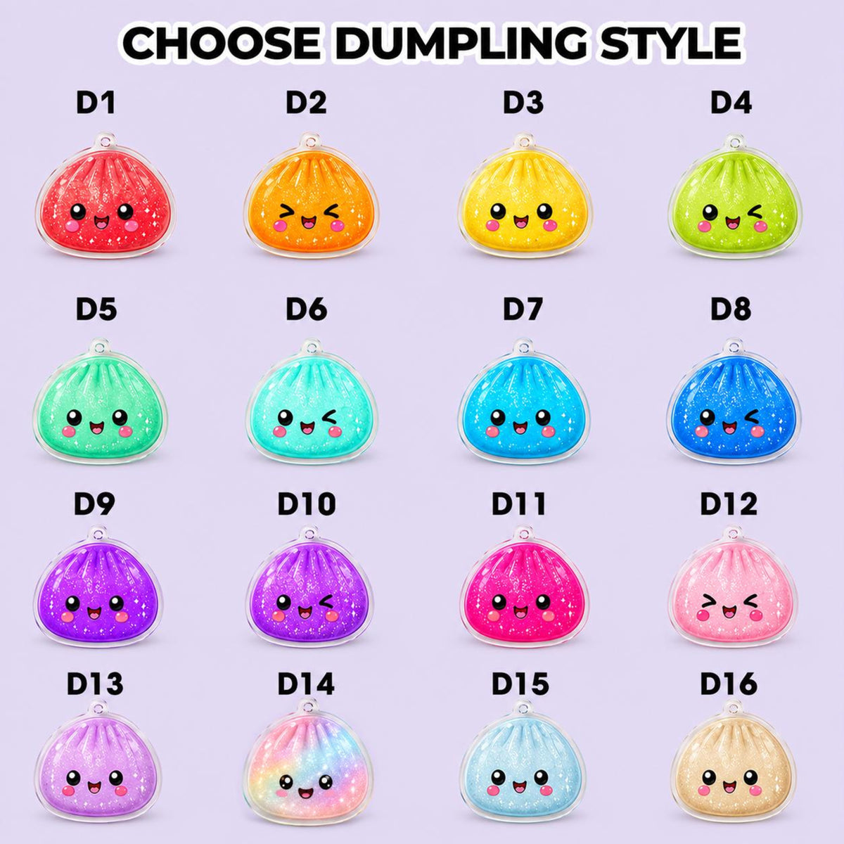 Personalized Glitter Dumpling Ornament, Squishy Dumpling Acrylic Custom Name Glittter Dumpling, Dumpling Lover Gift, Kids Christmas Gift ba244ffb-440e-4fec-8e7e-a82828583088-4.jpg