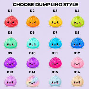 Personalized Glitter Dumpling Ornament, Squishy Dumpling Acrylic Custom Name Glittter Dumpling, Dumpling Lover Gift, Kids Christmas Gift ba244ffb-440e-4fec-8e7e-a82828583088-4.jpg