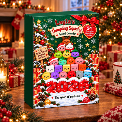 Merry Dumpling Countdown - Personalized Dumpling Advent Calendar - Real Silicone Mini Dumpling Squishies ba2834e8-3786-496b-9e75-df0cb6b7fd71-mk-3.jpg
