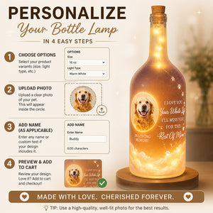 Pet Memorial Bottle Lamp – Custom Photo with Clouds & Paw Quote - Personalized Bottle Lamp ba2f49bb-685e-40dd-a395-a8427aae67a2.jpg