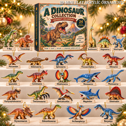 A Dinosaur Collection Advent Calendar 2026 - 24-Day Festive Countdown, Acrylic Charms Blind Box - Gift For Dinosaurs Lovers ba37fe06-d67d-4563-bd4b-ad8532f3c1ed-dinosaur-text.png