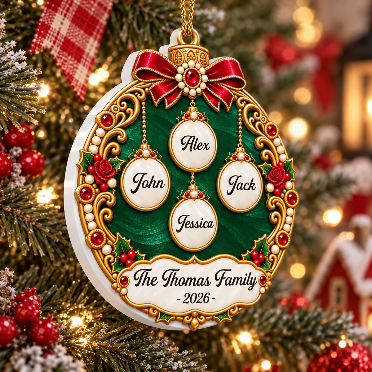 The Royal Family - Personalized Real 3D Raised Ornament ba3d8955-ca01-41a4-9250-7c8777de2d2c-4.png