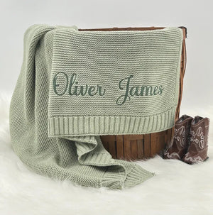 Embroidered Knit Baby Blanket, Personalized Baby Blanket, Custom Baby Name Blanket, Gift for Baby, 100% Cotton blanket, Keepsake for Baby ba4a4fbd-3736-40f6-af03-a497369a9783-sadadfasffsd-3-.webp