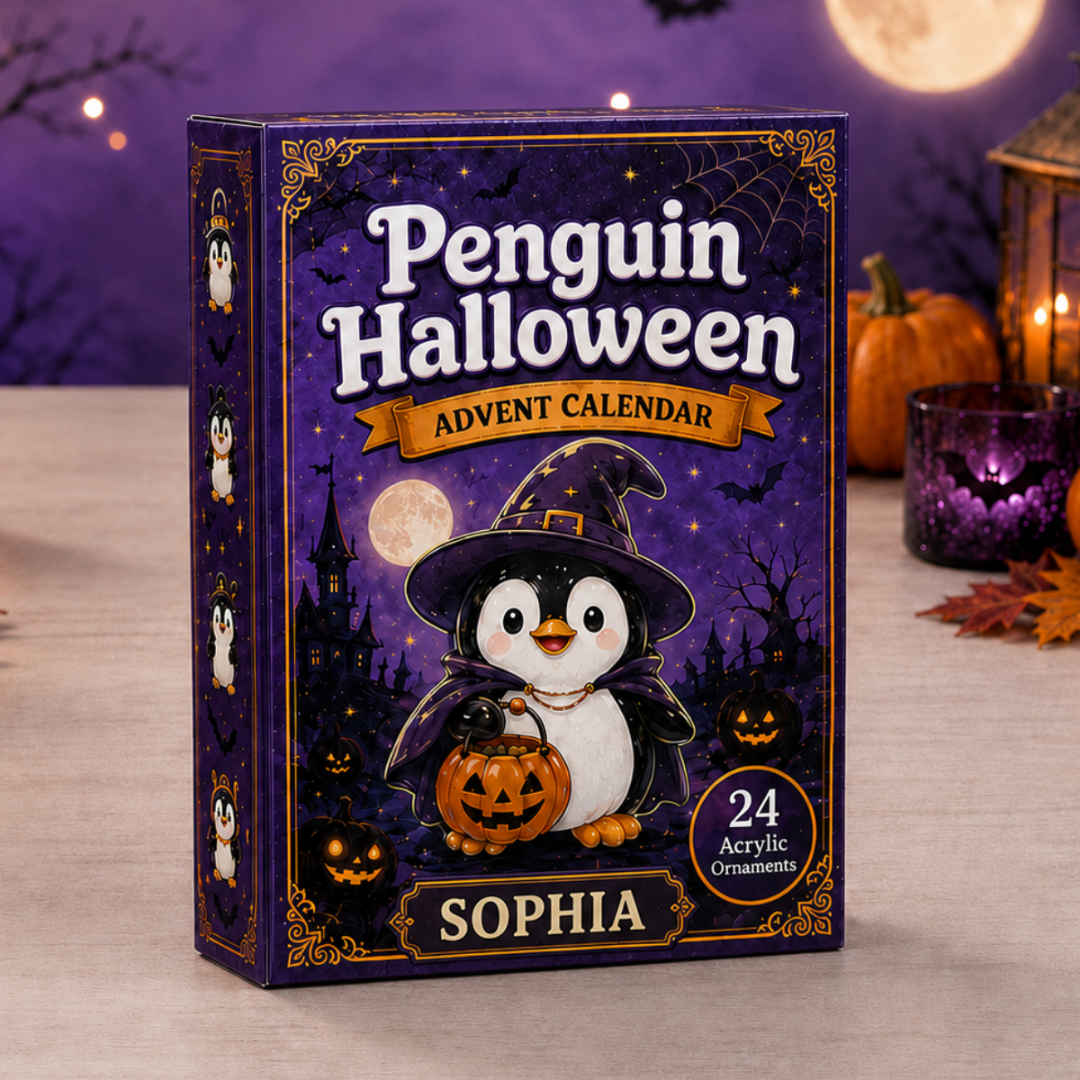 Penguin Halloween Advent Calendar 2026 - 24-Day Festive Countdown, Acrylic Charms Blind Box - Gift For Penguin Lovers ba6b00bc-4c85-4a91-8138-959f769bd871-name.png