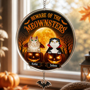 Halloween Meownsters Custom Pet Portrait Garden Flag - Personalized 1 Layered Suncatcher with Charm ba6f60b6-c64e-4ea8-b010-134774de5c43.jpg