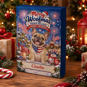 Custom French Bulldog Advent Calendar 24 Charms, Personalized Frenchie Dog Xmas Countdown Box, Patriotic Pet Lover Present ba773745-0eac-45cf-9e36-bd0e2adbe796-il_1588xN.8647434457_46d1.jpg