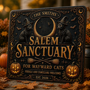 Personalized Salem Sanctuary Yard Sign – Witchy Cats Edition - Personalized Yard Sign ba7a8f23-f762-4661-83fe-b3bd344d7555.jpg