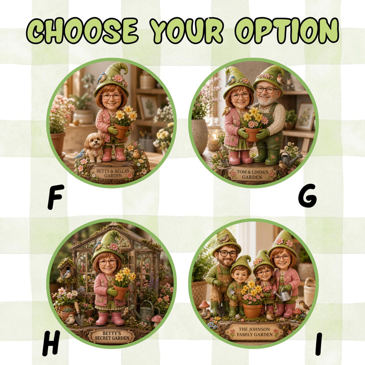 Personalized Garden Gnome Caricature Figurine From Photo, Custom Gardener Decor ba8b2c53-85d1-45bb-be51-d085fc9be3ce-4.jpg