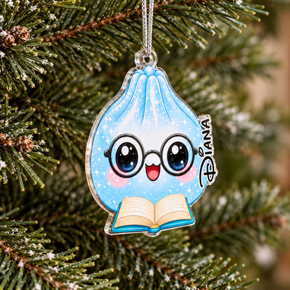 Cute Dumplings Family Christmas Funny Keepsake - Personalized Acrylic Ornament - Christmas Gift for Family baba6266-310f-425f-90ae-fa9dd6d99f04-banner-5.jpg