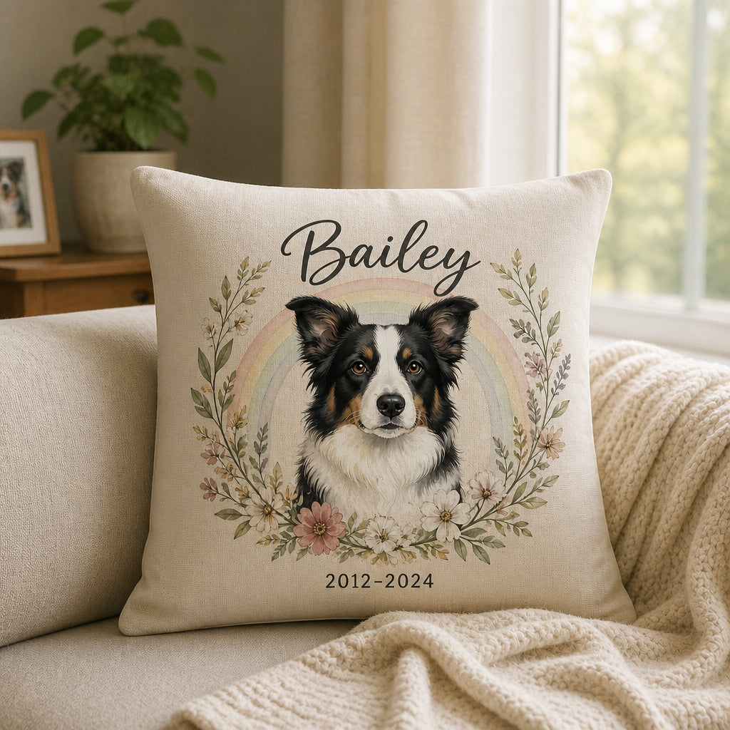 Custom Pet Memorial Pillow – Photo to Art with Name & Years - Personalized Pillow bae4d7f7-9150-4628-bbf9-04d40b3576f9.jpg