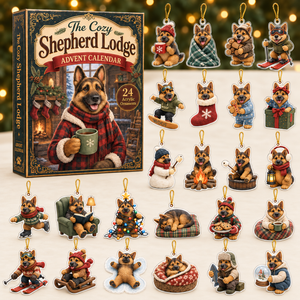 Cozy Shepherd Lodge Advent Calendar 2026 - 24-Day Festive Countdown, Acrylic Charms Blind Box - Gift For Dog Lovers baf96479-2bda-4b41-a414-00f0d62172ed-shepherd-box-charms.png