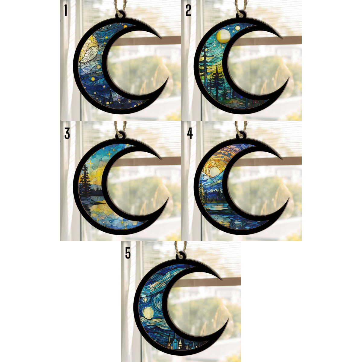 From Our First Kiss Till Our Last Breath - Personalized Suncatcher Ornament - Gift For Couple