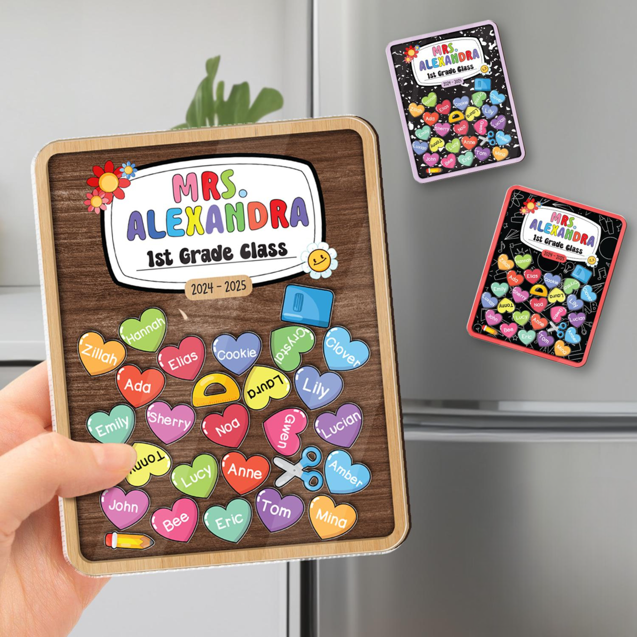 Personalized Teacher Appreciation Magnet, Teacher Shaker Gift, Reward Jar for Teachers, Teacher Thank You Present