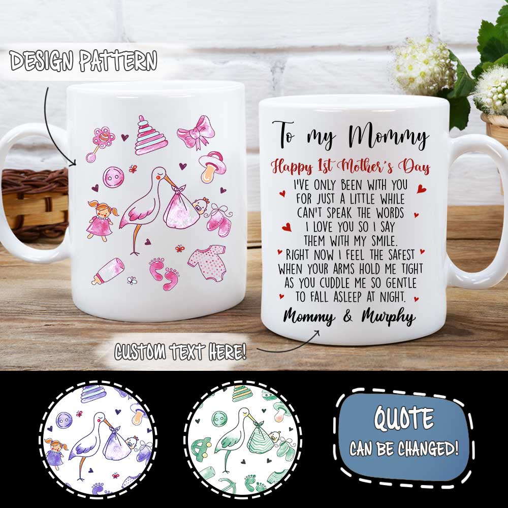 Happy 1st Mother's Day Right Now I Feel The Safest Personalized Mug banner-1_007e42c0-be8c-4177-a59a-bce27148a919.jpg