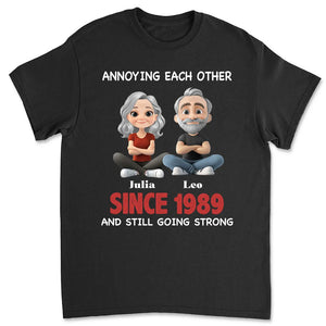 Annoying Each Other And Still Going Strong Doll Couple - Personalized Apparel - Gift For Couple, Anniversary Gift