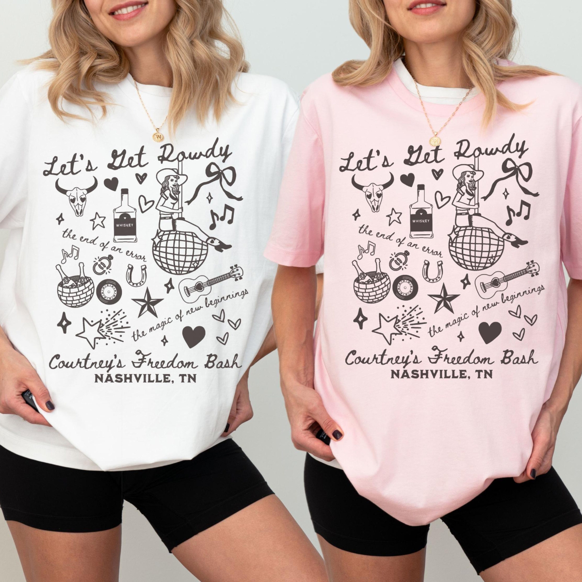 Custom Divorce Party Shirts, Personalized Divorce Freedom Bash Tees, Cowgirl Divorce Party, Divorce Celebration, Western Divorce Party